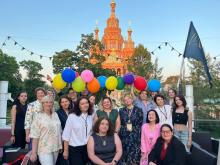 Переводческий десант факультета иностранных языков в Петергофе