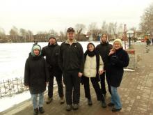Студенты на Белом Озере